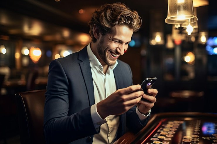 Layar aplikasi freegamesdl yang menampilkan menu sportsbook Liga 1 dan opsi deposit DANA